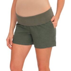 Linen Maternity Shorts